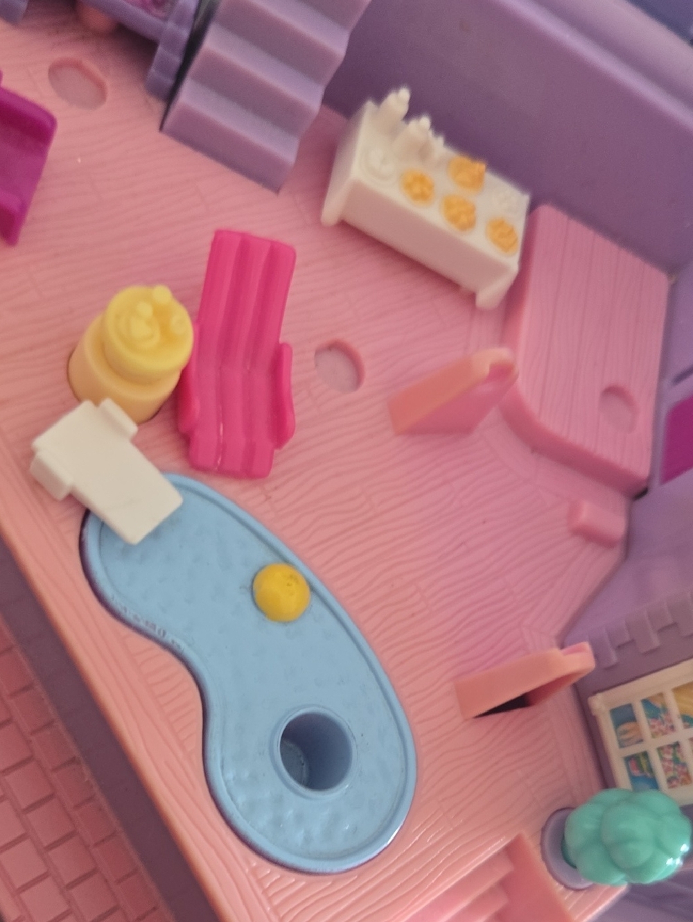 SOLD----Bluebird Polly Pocket 1994 Magical Mansion Lights Work OG Polly/Carriage - Picture 14 of 16